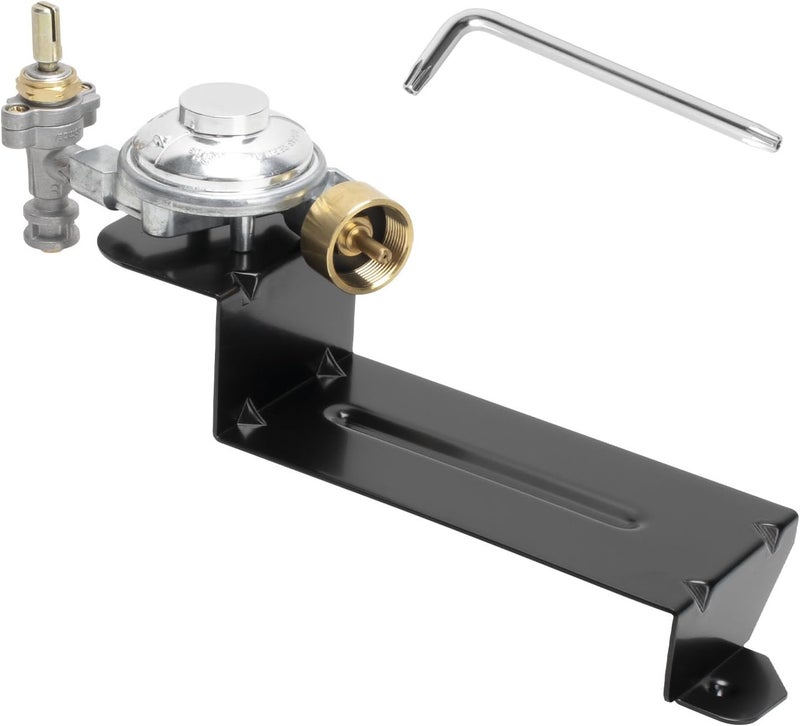 Outspark 64865 Gas Grill Valve Regulator for Weber Q2000 Q2200 Series Gas Grill,Grill Regulator Replacement Parts for Weber 566002 396002 54060001 566001 - Image 1
